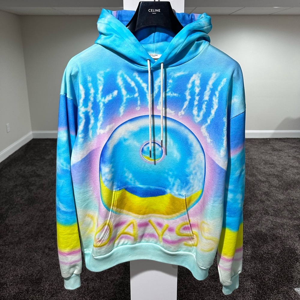 Celine x Hedi x Marcelo Lavin Heavenly Days Print Hoodie
